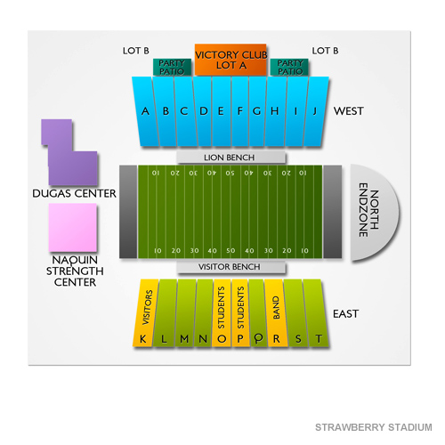 Tarleton State Texans at Southeastern Louisiana Lions Football tickets -  Strawberry Stadium - 09/30/2023