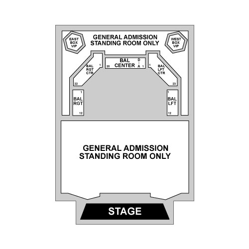 The Pageant Venue Map