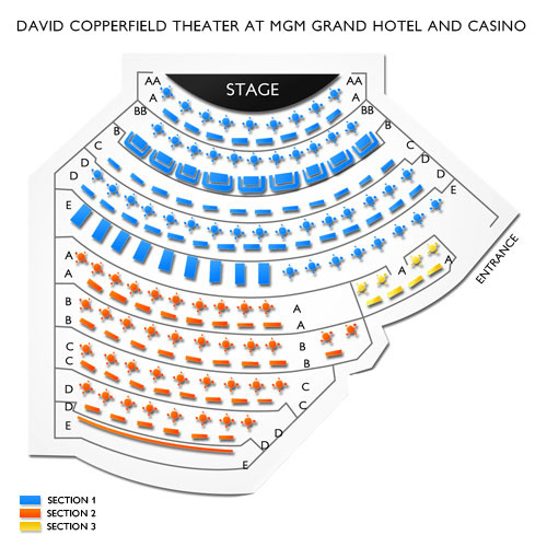 David Copperfield Theater at MGM Grand Hotel and Casino Tickets - Vivid ...