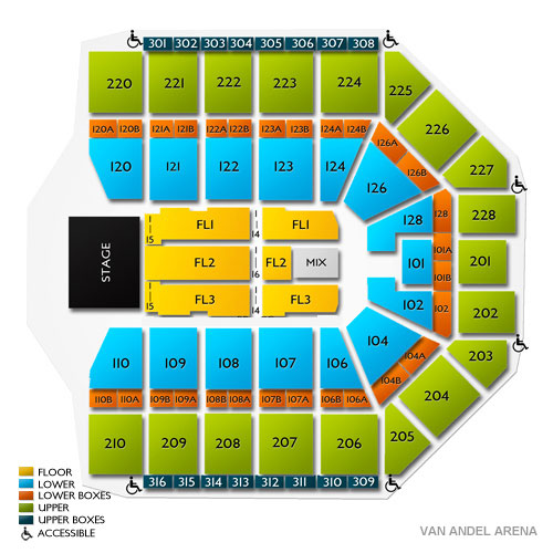 Venue map