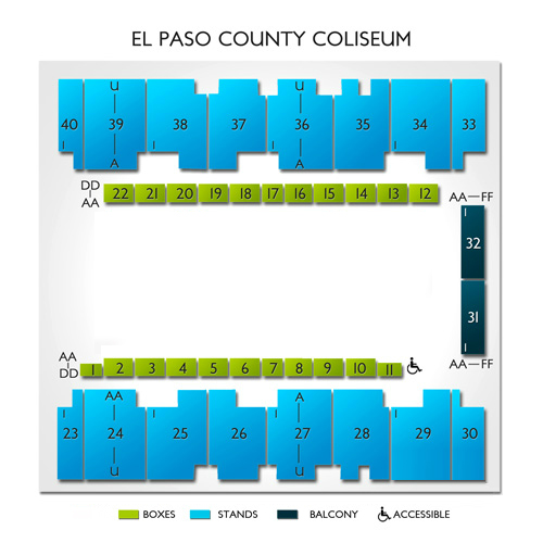 Denver Coliseum Circus Seating Chart