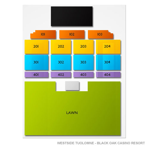 Black Oak Concert Seating Chart
