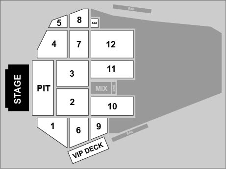 Great Park Live Venue Map