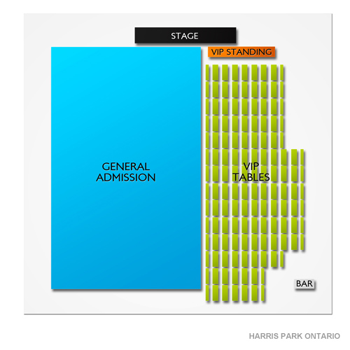 Harris Park Ontario Venue Map