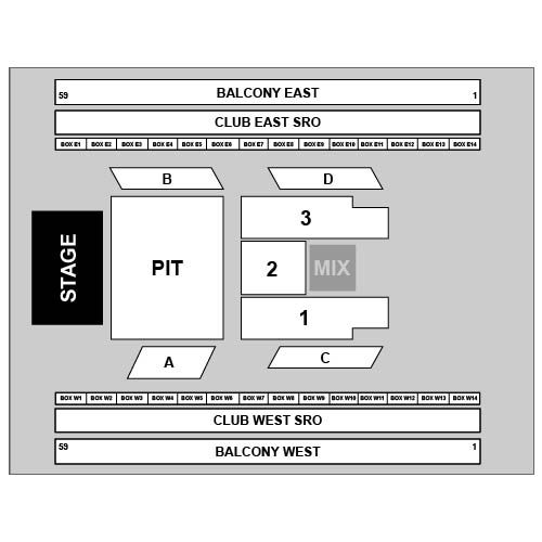 Armory - Minneapolis Venue Map