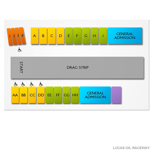 Lucas Oil Seating Chart