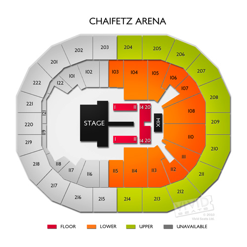 Chaifetz Seating Chart