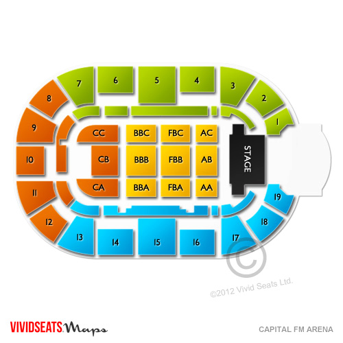 Motorpoint Arena - Nottingham Seating Chart | Vivid Seats