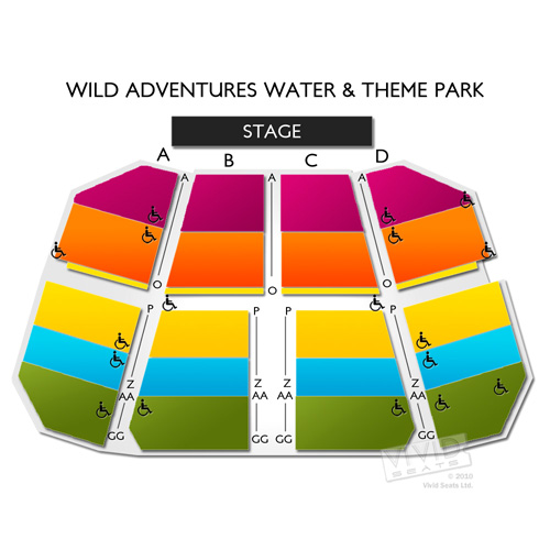 Wild Adventures Water & Theme Park Seating Chart Vivid Seats