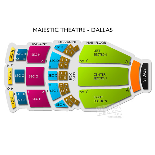 Majestic Theater Detroit Seating Chart