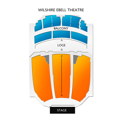 Wilshire Ebell Theatre Venue Map