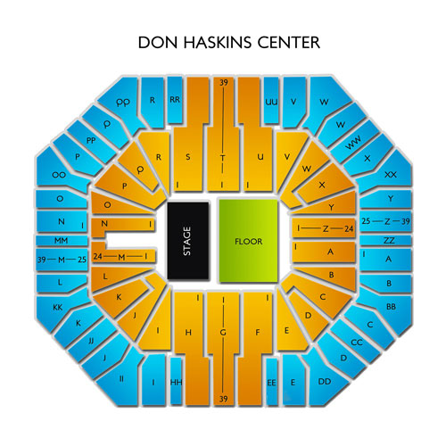 Don Haskins Center 2019 Seating Chart