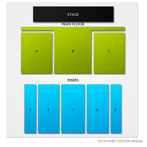 Boeing Center at Tech Port Venue Map