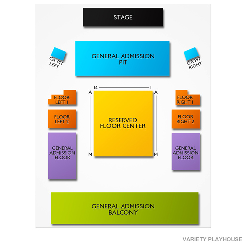 Variety Playhouse Atlanta Seating Chart