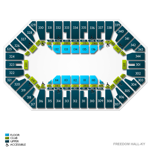 Freedom Hall Louisville Ky Seating Chart