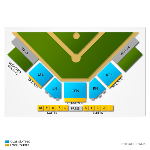 Pogadl Park Venue Map