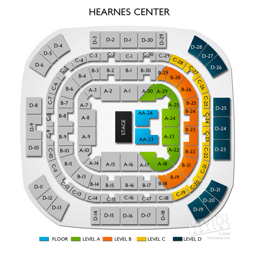 Hearnes Center Seating Chart | Vivid Seats