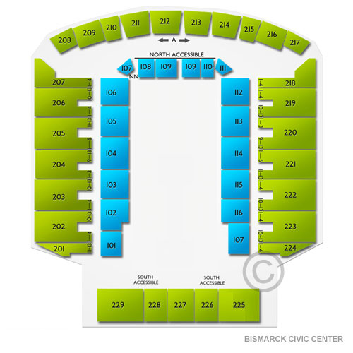 Bismarck Event Center Seating Chart