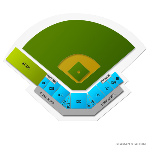 Seaman Stadium Venue Map