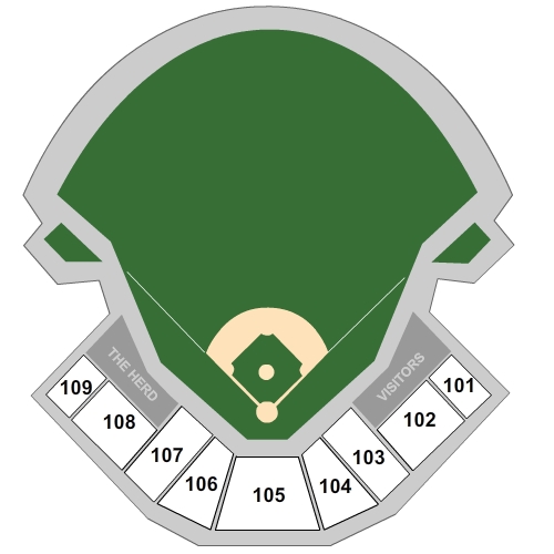 Jack Cook Field Venue Map