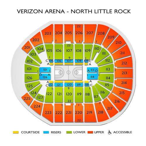 Verizon Arena Pbr Seating Chart