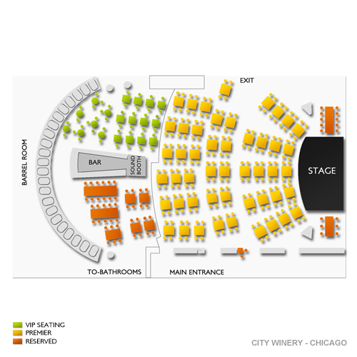 City Winery St Louis Seating Chart