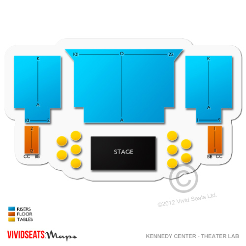 Kennedy Center Jazz Club Seating Chart | Vivid Seats