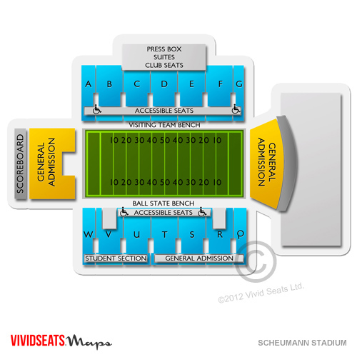 Scheumann Stadium Seating Chart | Vivid Seats