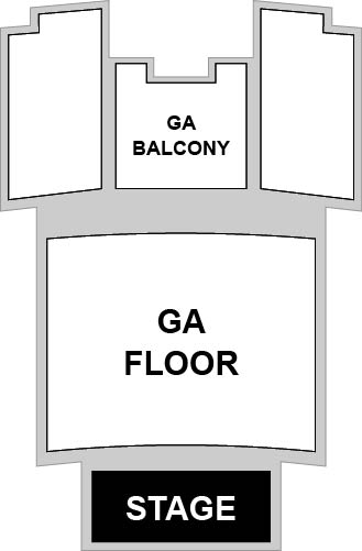 Fonda Theatre Venue Map
