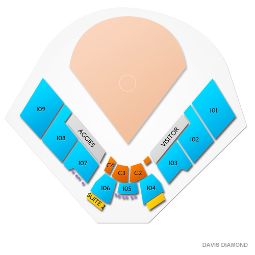 Davis Diamond Venue Map