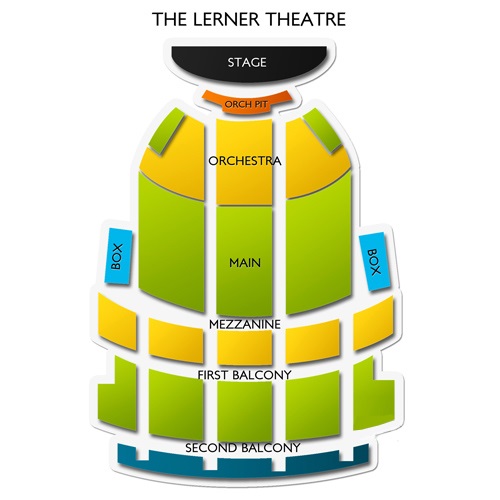 The Lerner Theatre Venue Map