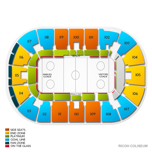 Ricoh Coliseum Seating Chart | Vivid Seats