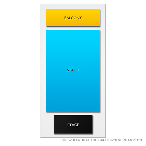 The Wulfrun at The Halls Wolverhampton Venue Map