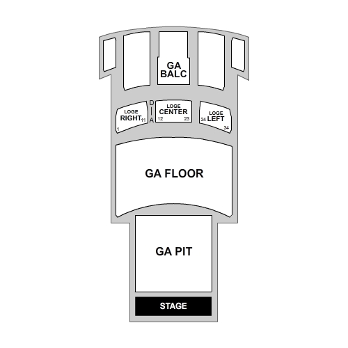 Fox Theater Pomona Venue Map