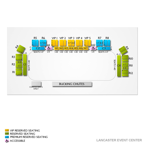 Lancaster Event Center Seating Chart