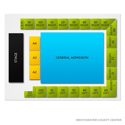 Westchester County Center Venue Map