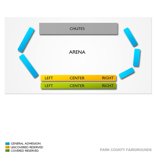 Park County Fairgrounds Venue Map