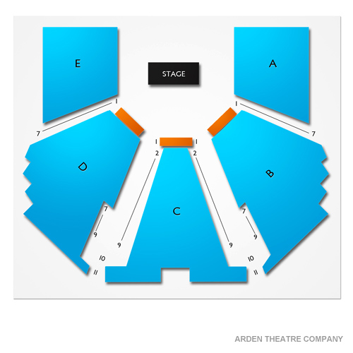 Venue seating map