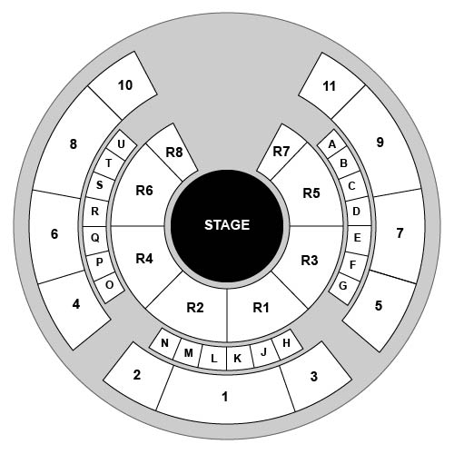 Lincoln Center - Damrosch Park Venue Map
