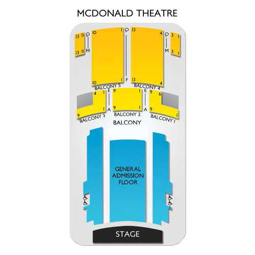 Mcdonald Theater Eugene Seating Chart