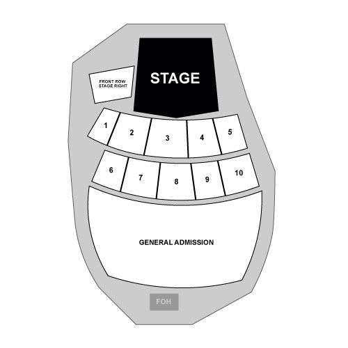 Caloosa Sound Amphitheater Venue Map