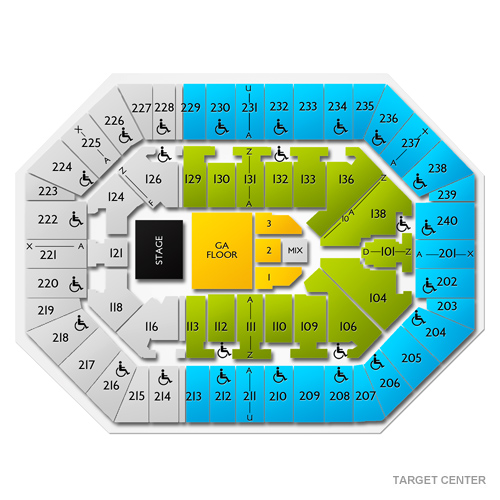 Target Center Tickets 16 Events On Sale Now TicketCity