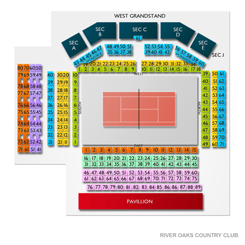 River Oaks Country Club Seating Chart | Vivid Seats