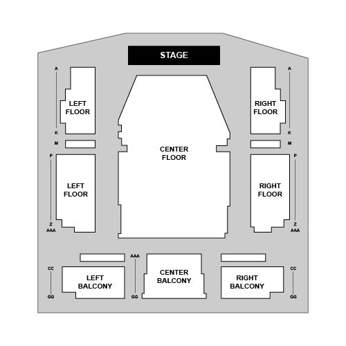 Lauderhill Performing Arts Center Venue Map