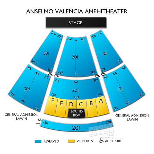 Casino Del Sol Ava Seating Chart