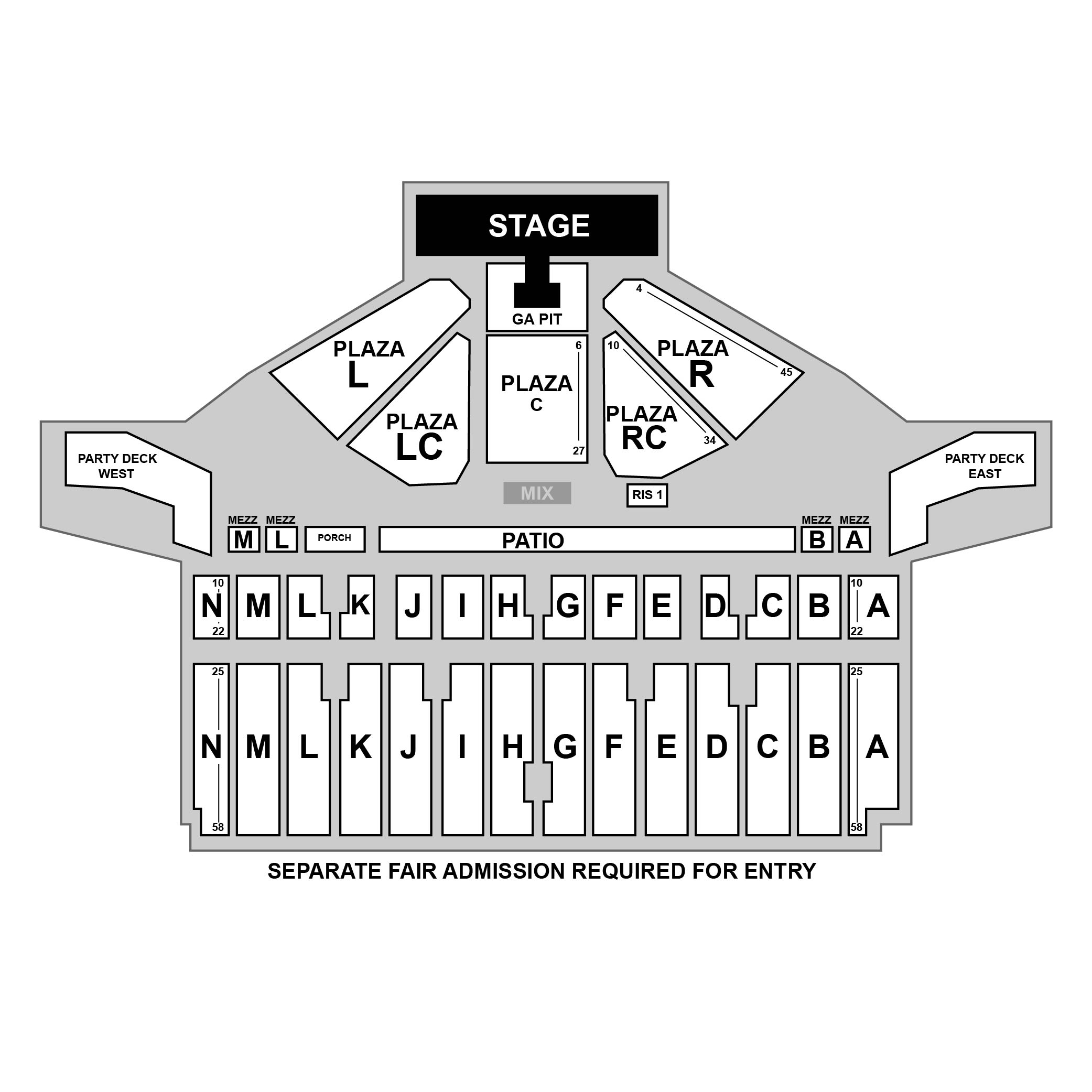 Minnesota State Fair Venue Map