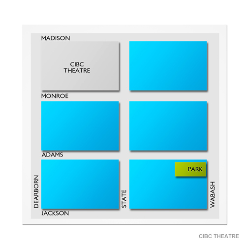 Cibc theater clearance map