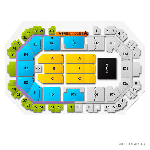 Venue map