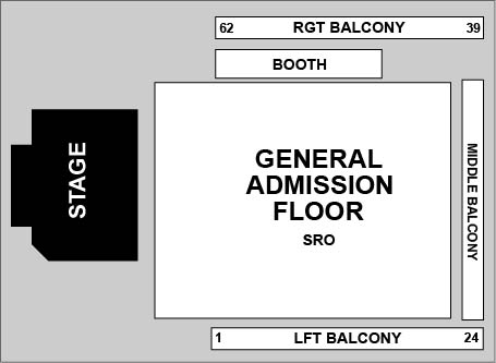 Varsity Theater Minneapolis Venue Map