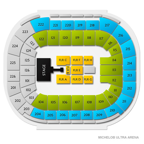 Michelob ULTRA Arena at Mandalay Bay Resort and Casino Tickets | 23 ...